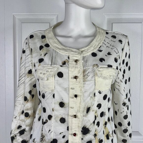 ELISA CAVALETTI women's XL blazer - Picture 2 of 2